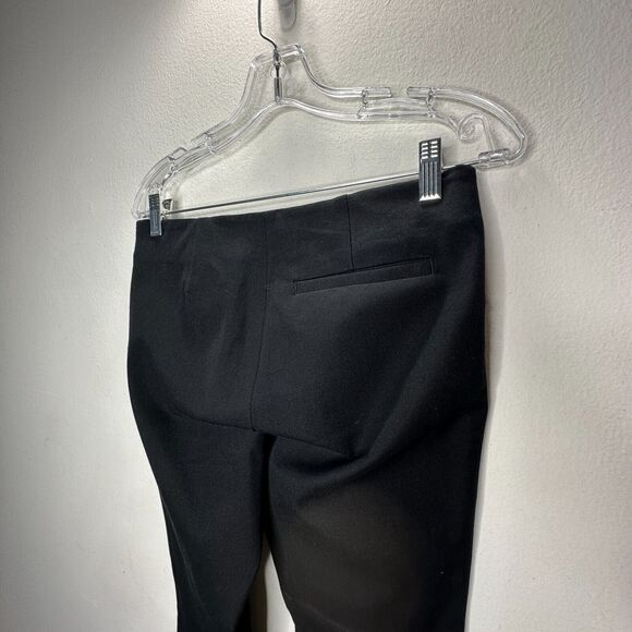 COS Black Stretch Side Zip Flat Front Slim Fit Leggings Trousers Pants 38 - Picture 4 of 10